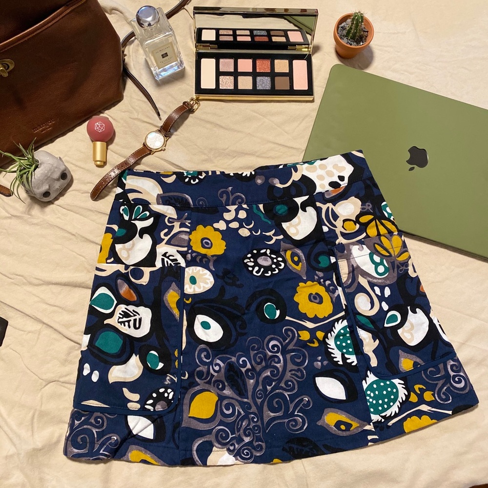 Multicolored Mini Skirt